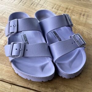 Birkenstock Arizona EVA color Purple Fog.